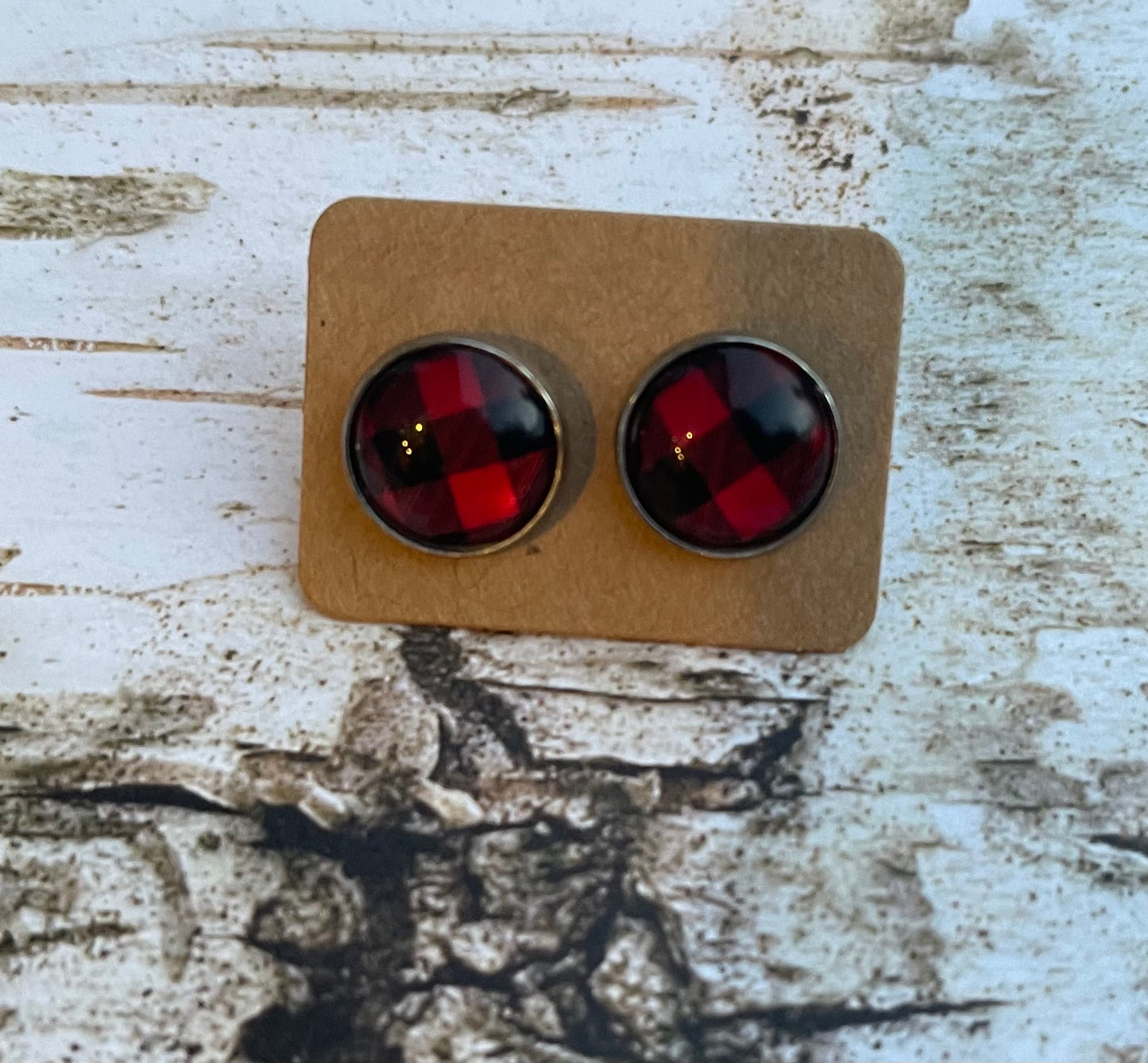 Buffalo Plaid Stud