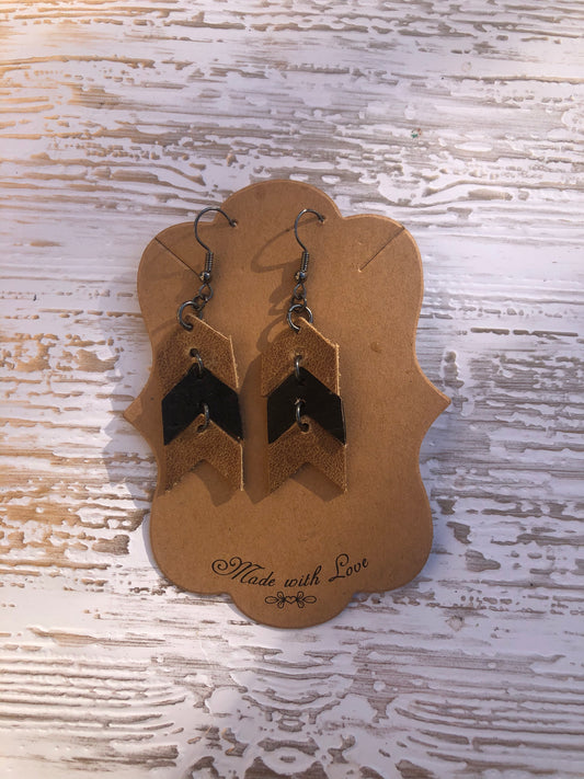 Mini 1.5” Chevron Earrings