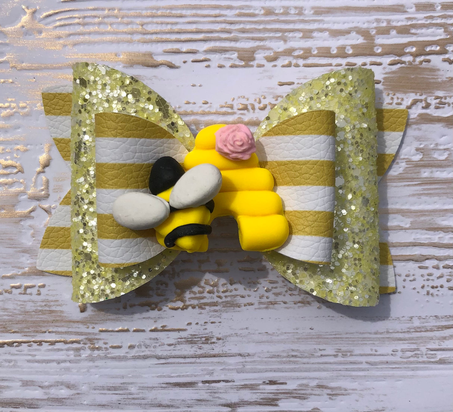 Sunny Honeybee Bow