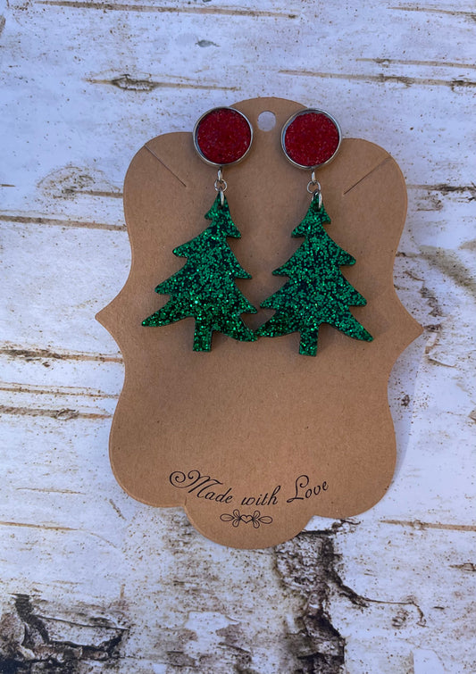 O’ Christmas Tree Earrings