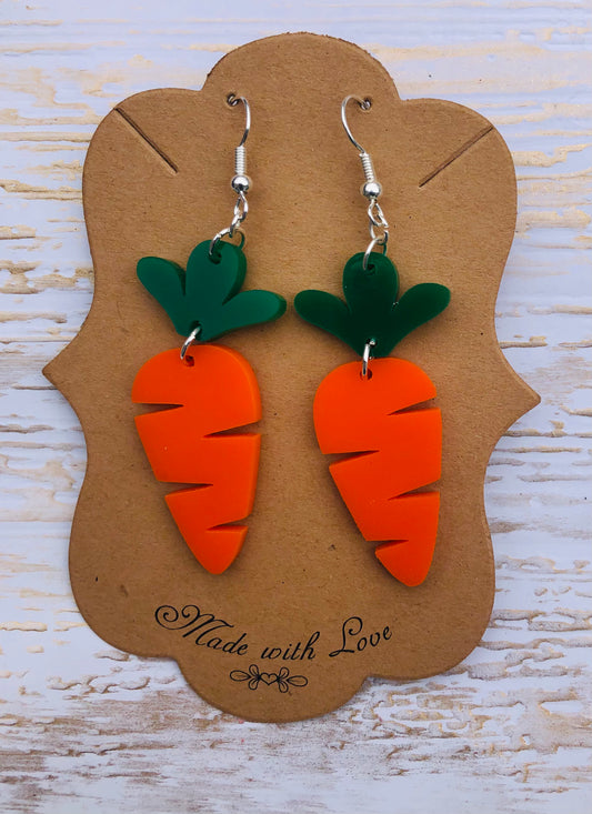 Carrot Earrings