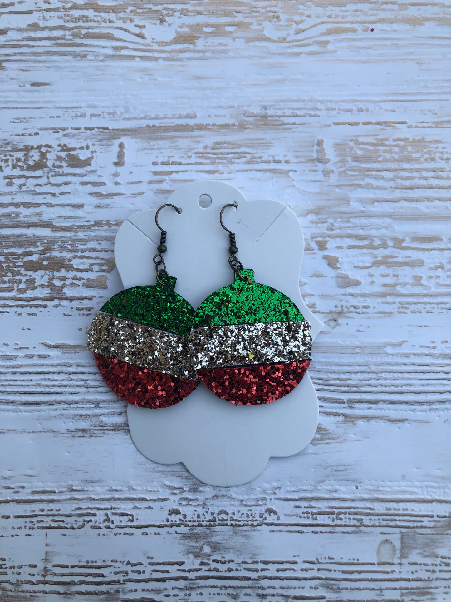 Christmas Bulb Earrings