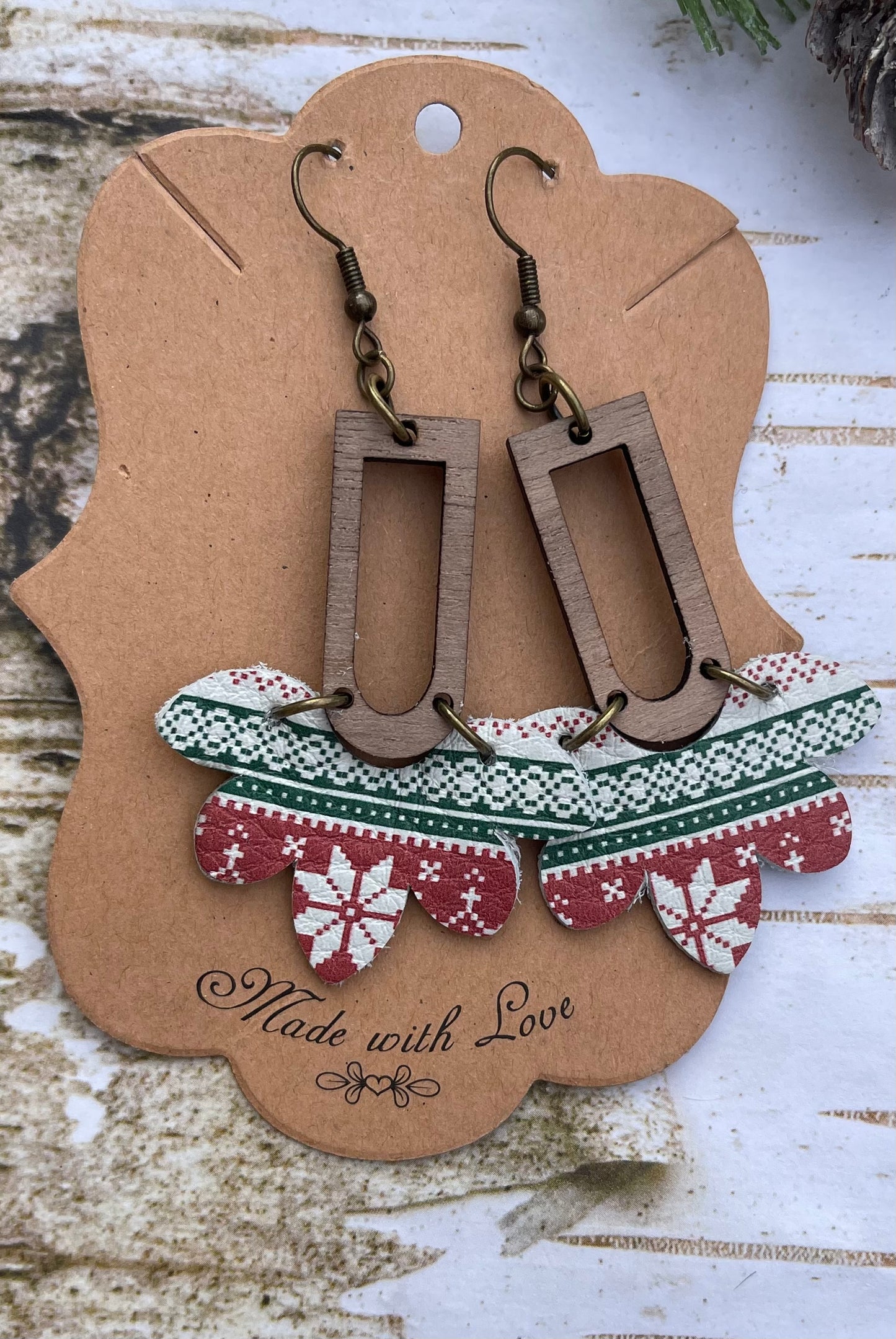 Christmas Sweater Stella Earrings