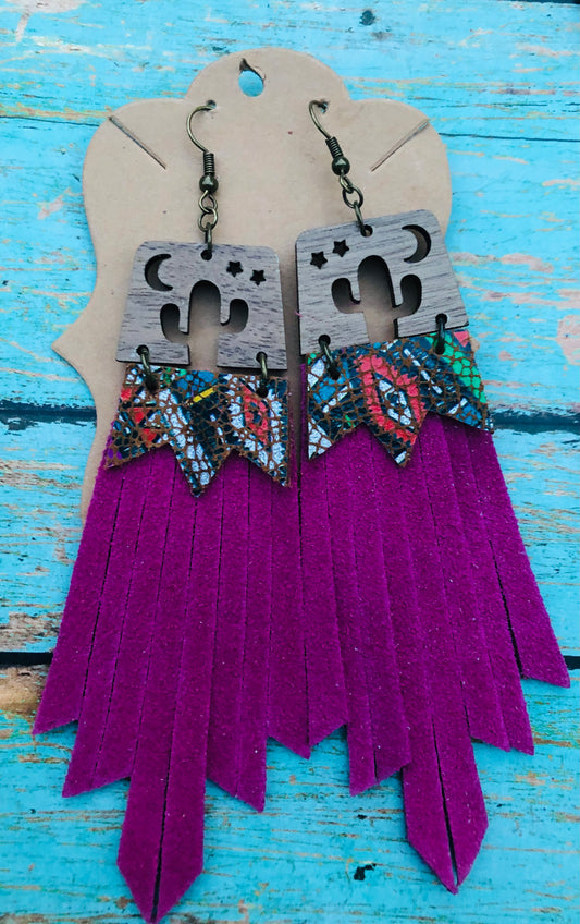 Southwestern Fringe Earrings