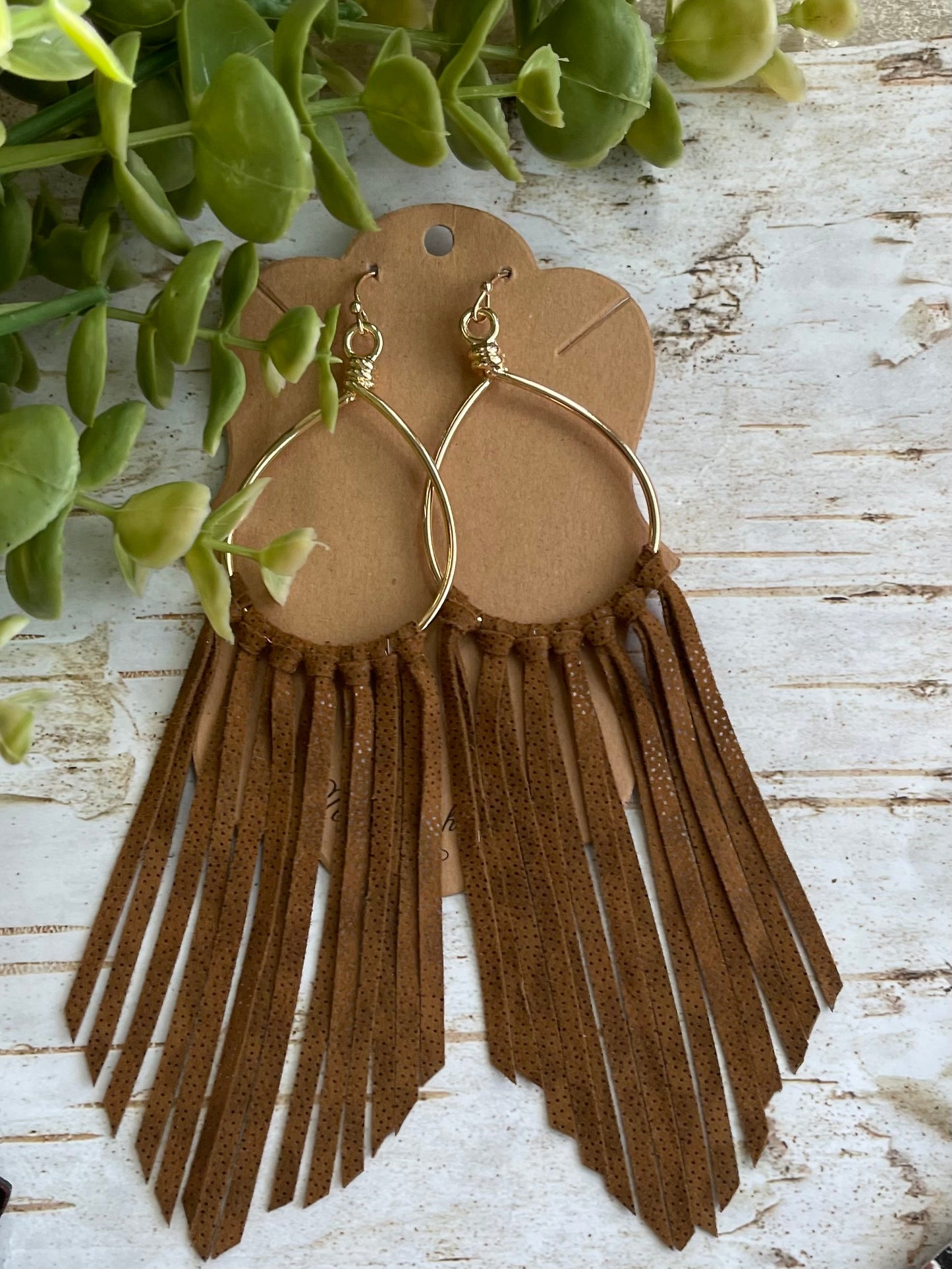 Whisky Mountain Fringe Earrings