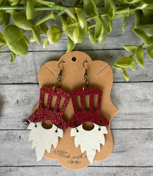 Independence Day Gnome Earrings