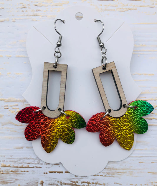 Full Rainbow  Pride Stella Earrings