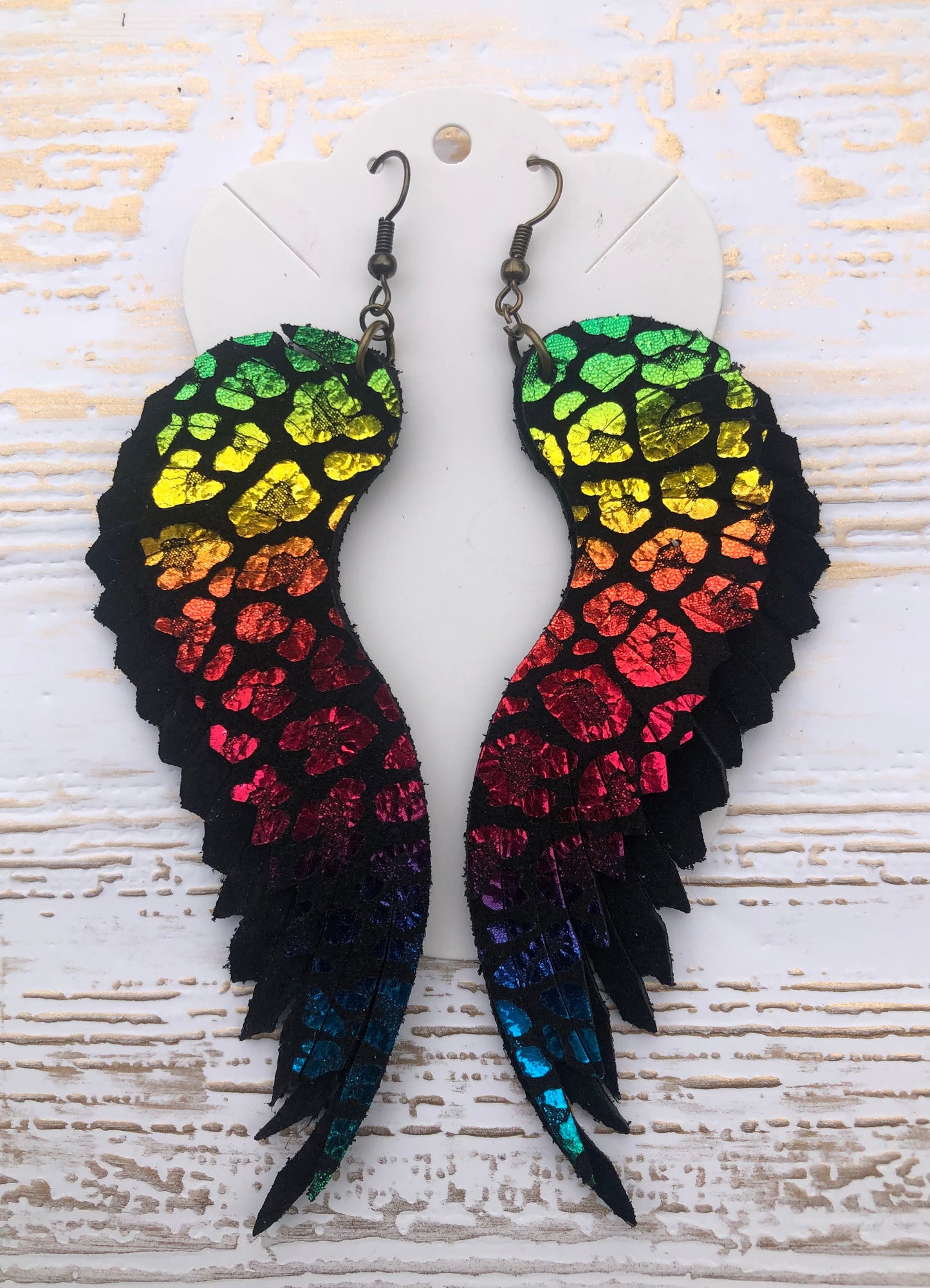 Rainbow Pride Angel Wings