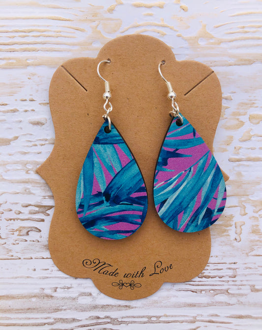 Summer Heat Teardrop Earrings