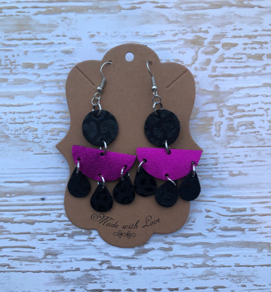 Drops of Love Chandelier  Earrings