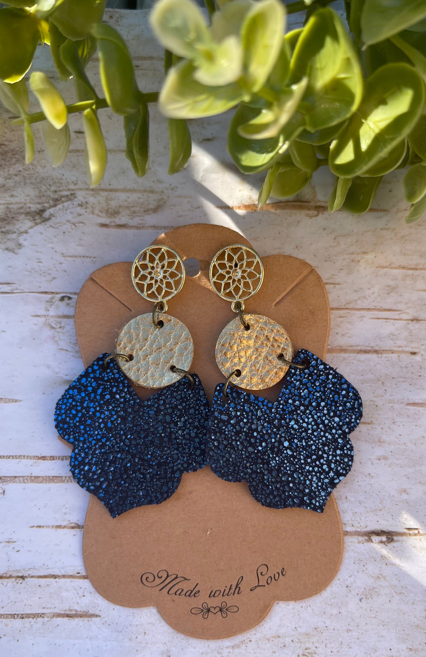 Team Colors Scalloped Earrings