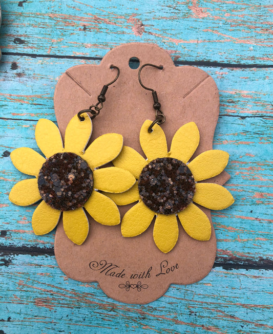 Sunflower Earrings