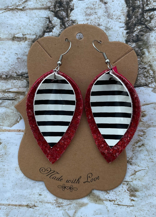 Valentine Petal Earrings