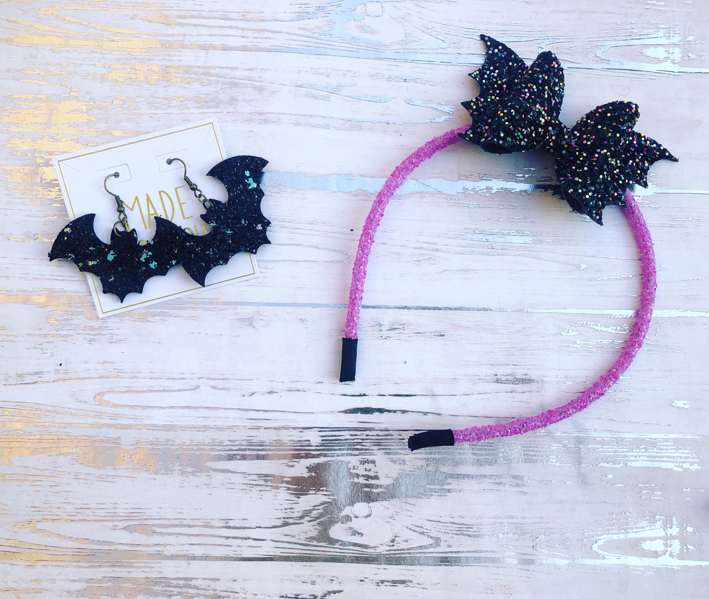 Mommy and Me Halloween Bat Set