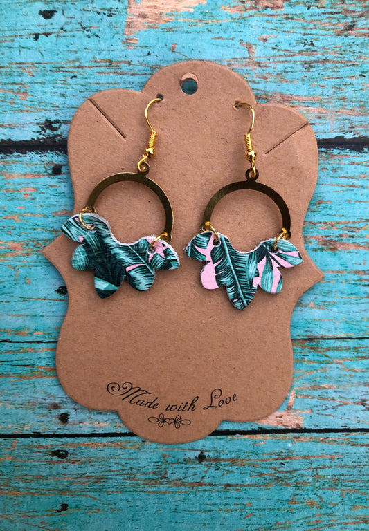 Tropical Oasis Mini Stella Earrings