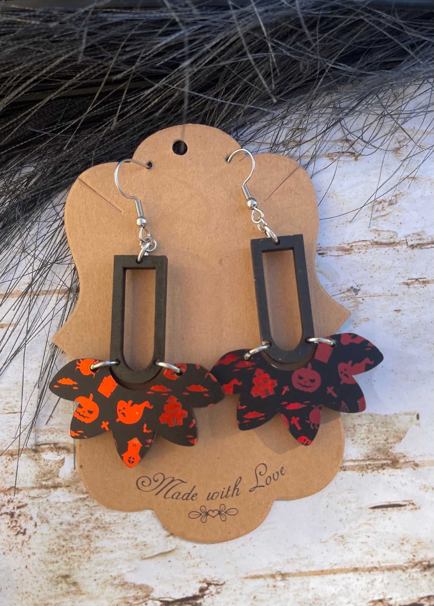 Color Shift Halloween Earrings