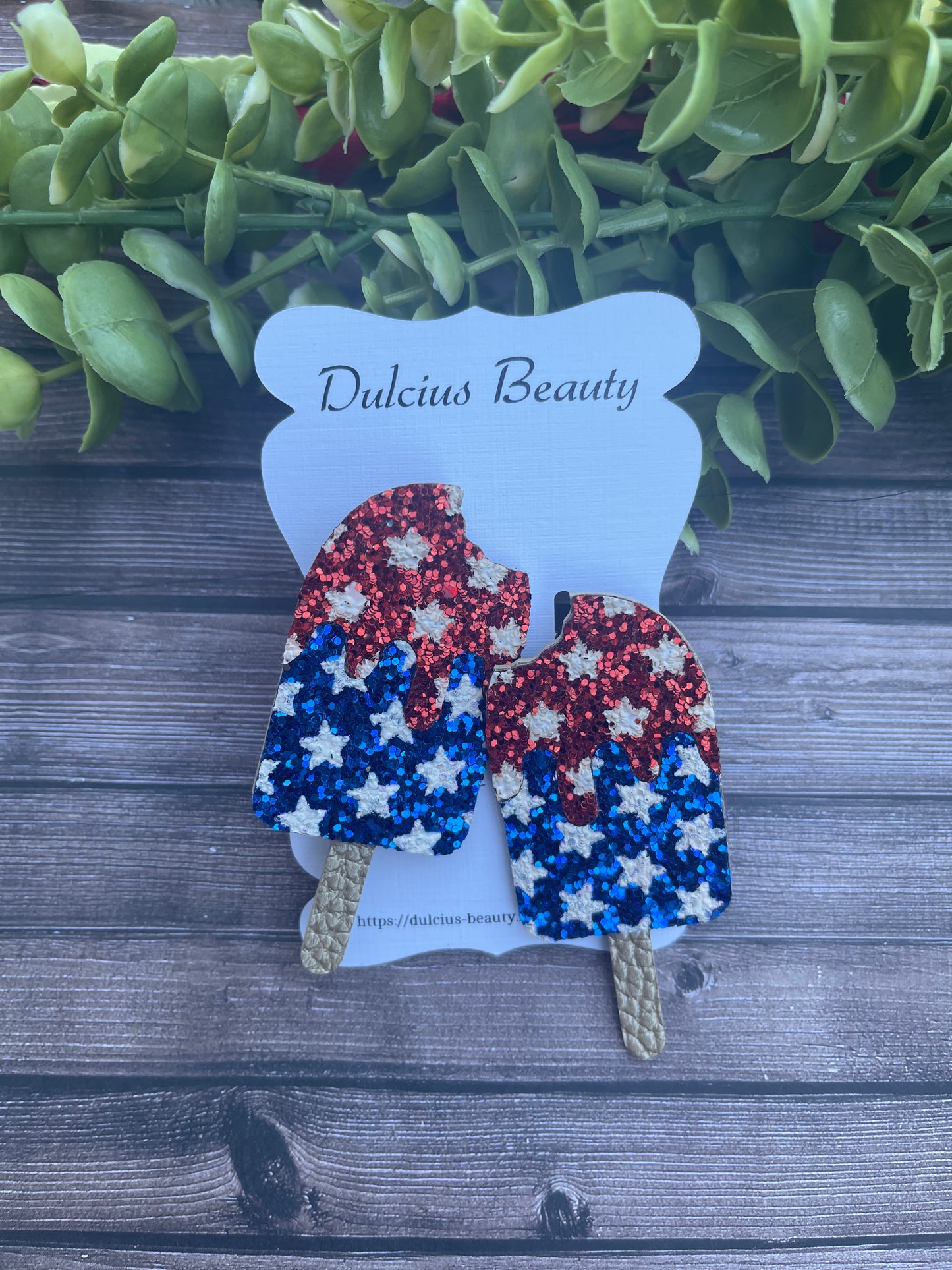 Patriotic Popsicle Mini Clips