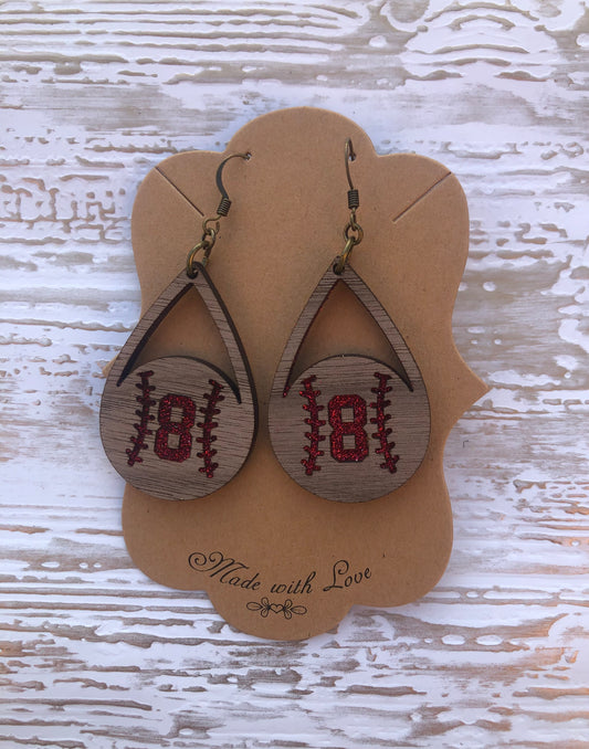 Baseball Customizable Dangles