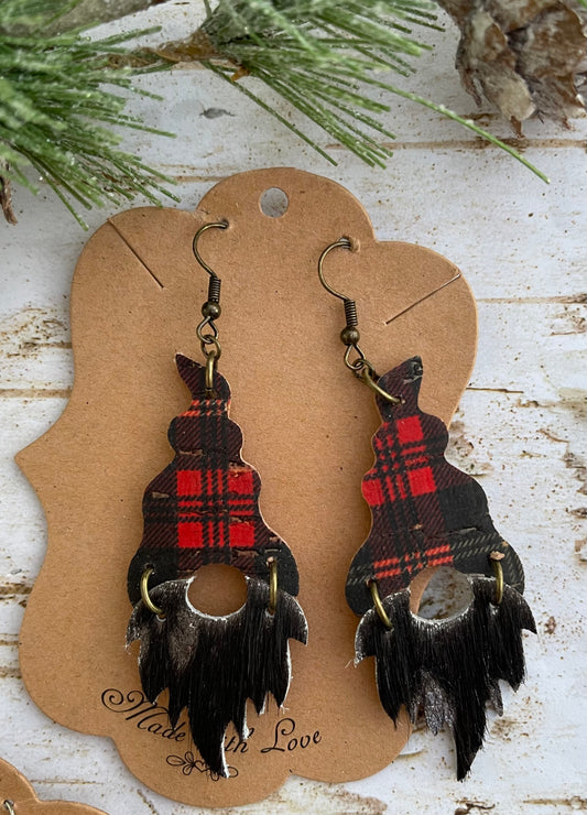 Lumberjack Gnome Earrings