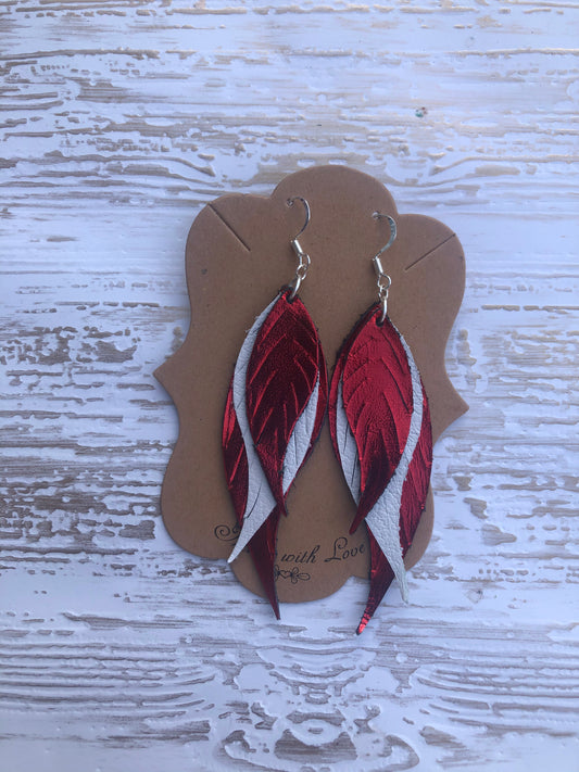 3” Three Layer Husker Feather Design