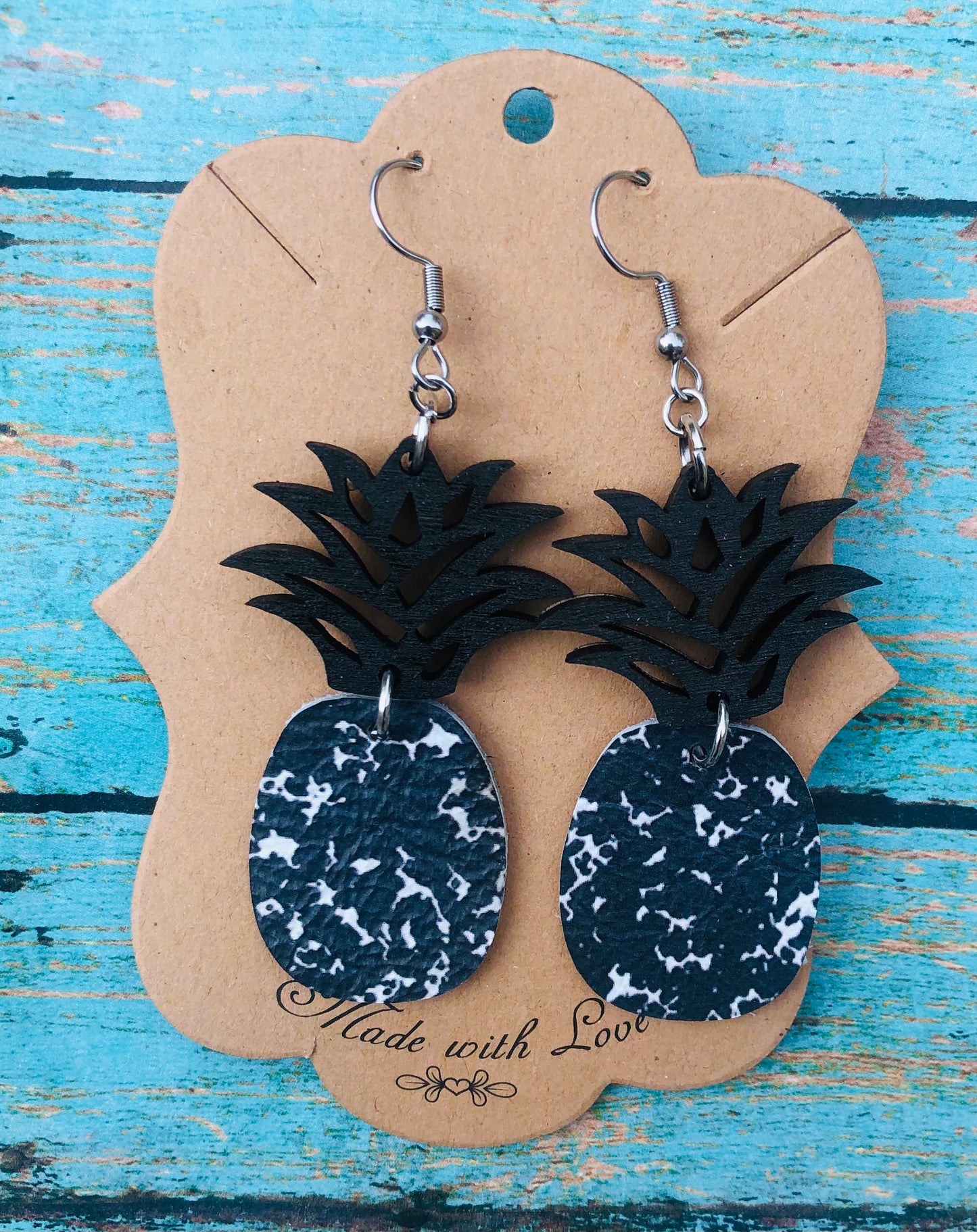 Composition Pineapple Earrings