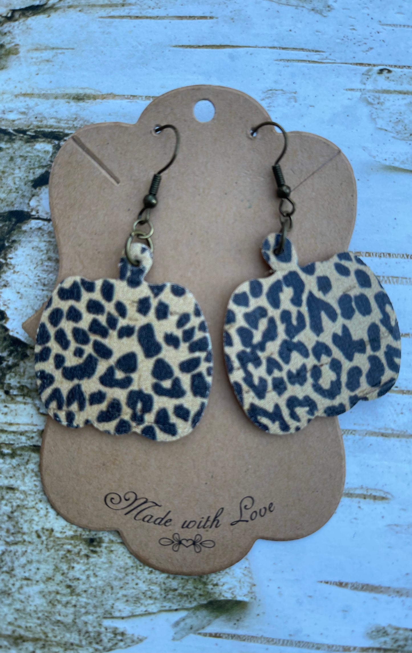 Genuine Leather Mini Cheetah Pumpkins